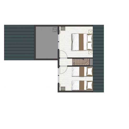  XL 6-pers in Beach Resort